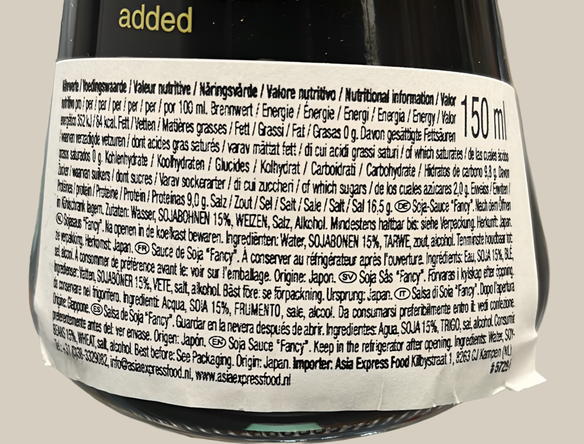 Yamasa Sojasauce Tischflasche 150ml