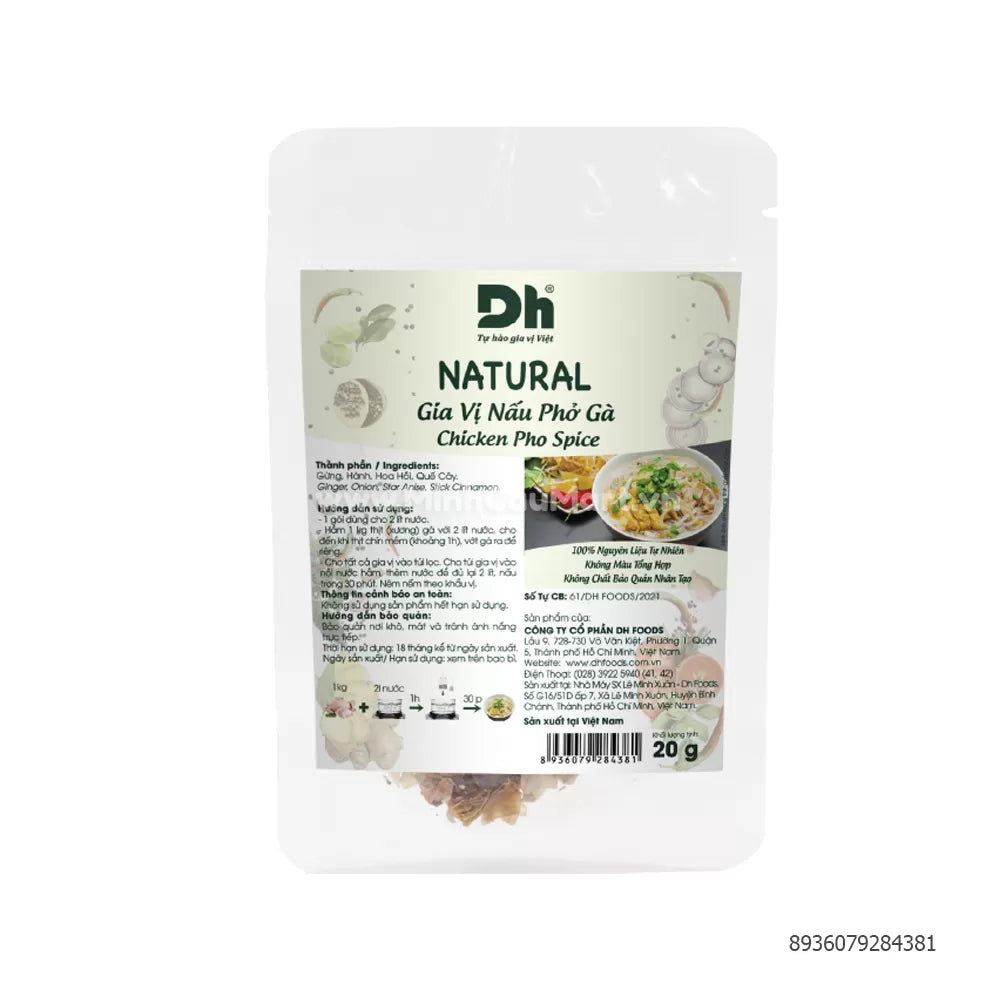 Natural Chicken Pho spice Dh Foods