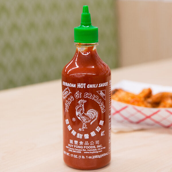 Sriracha hot chilli sauce Huy Fong Foods