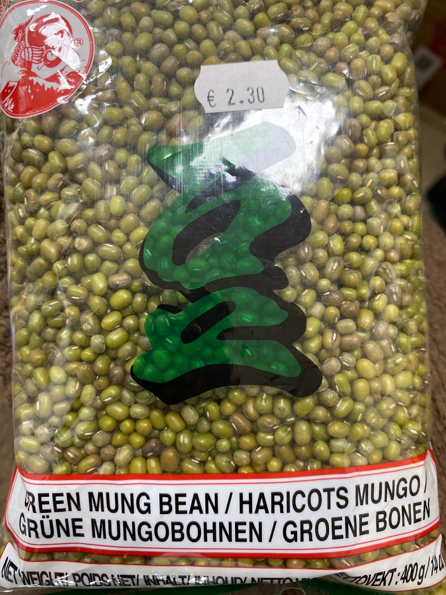 Grüne Mungobohnen Cock Brand
