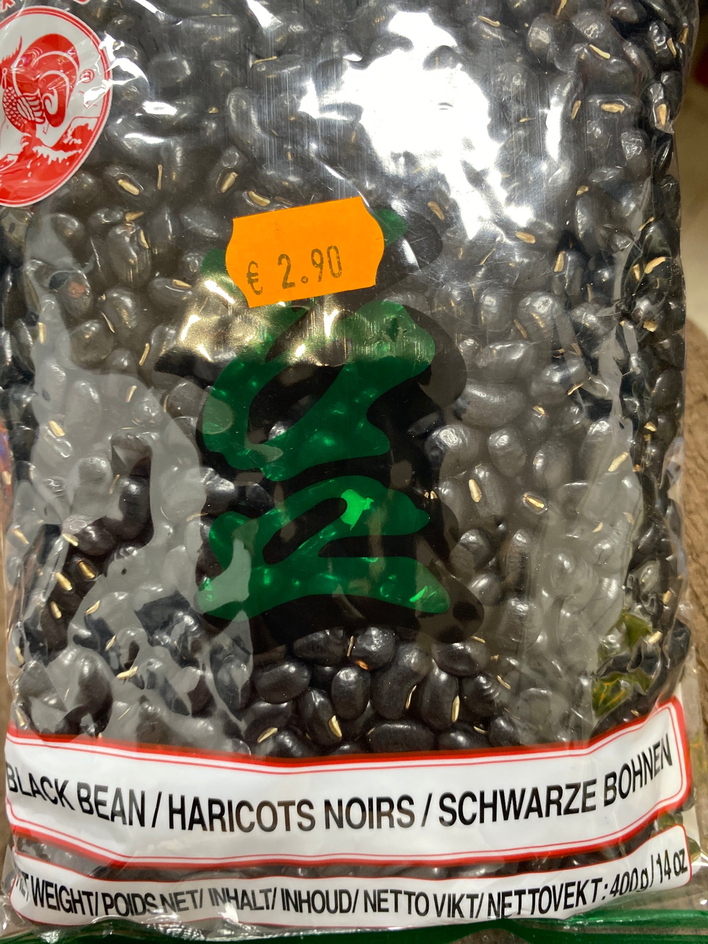 Schwarze Bohnen Cock Brand