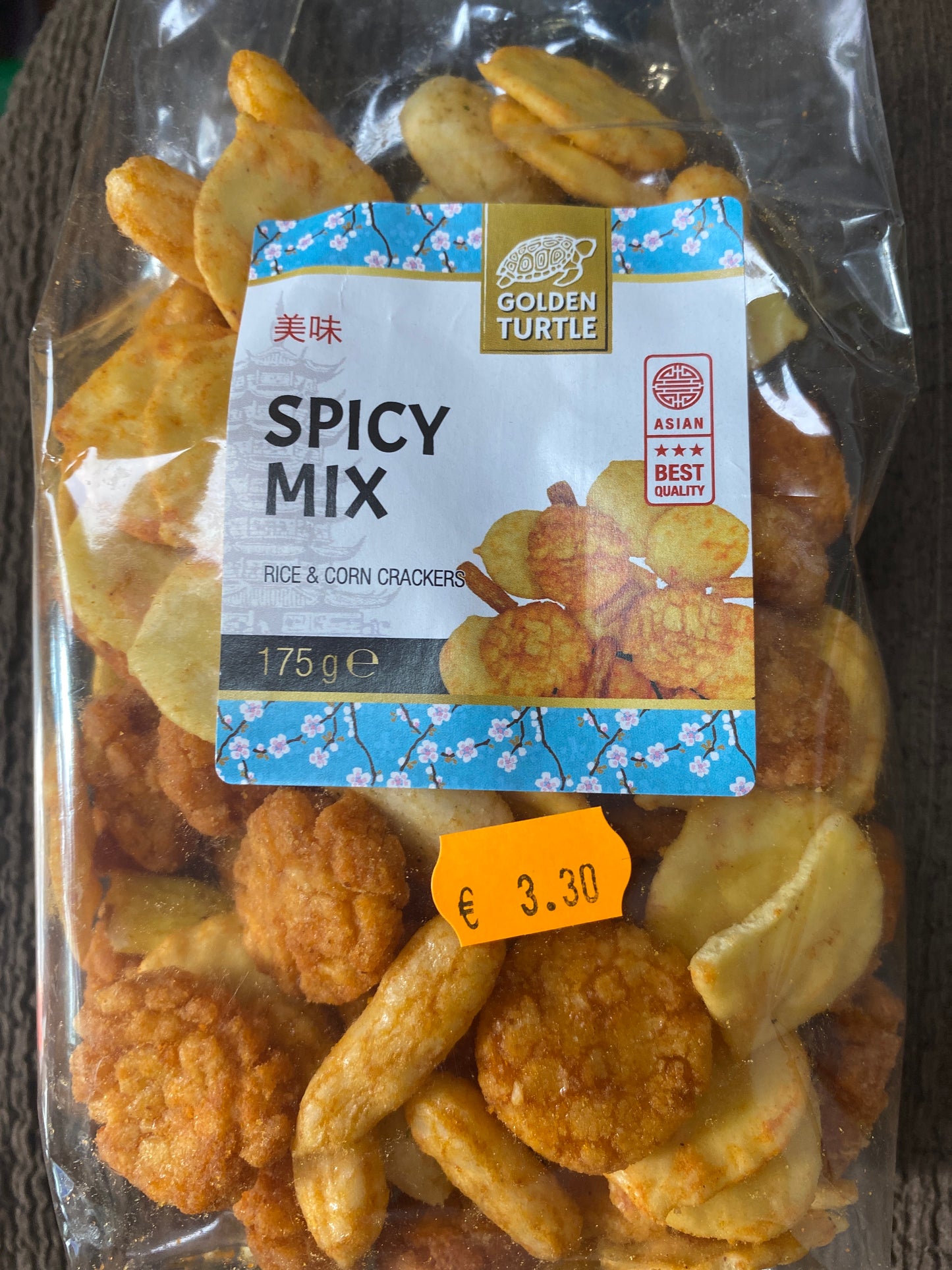 Spicy Mix Cracker Golden Turtle