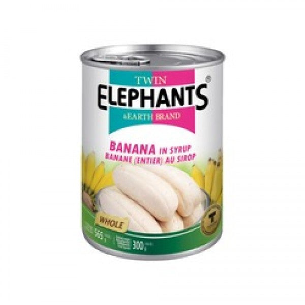 Banana in syrup Twin Elephants & Earth Brand