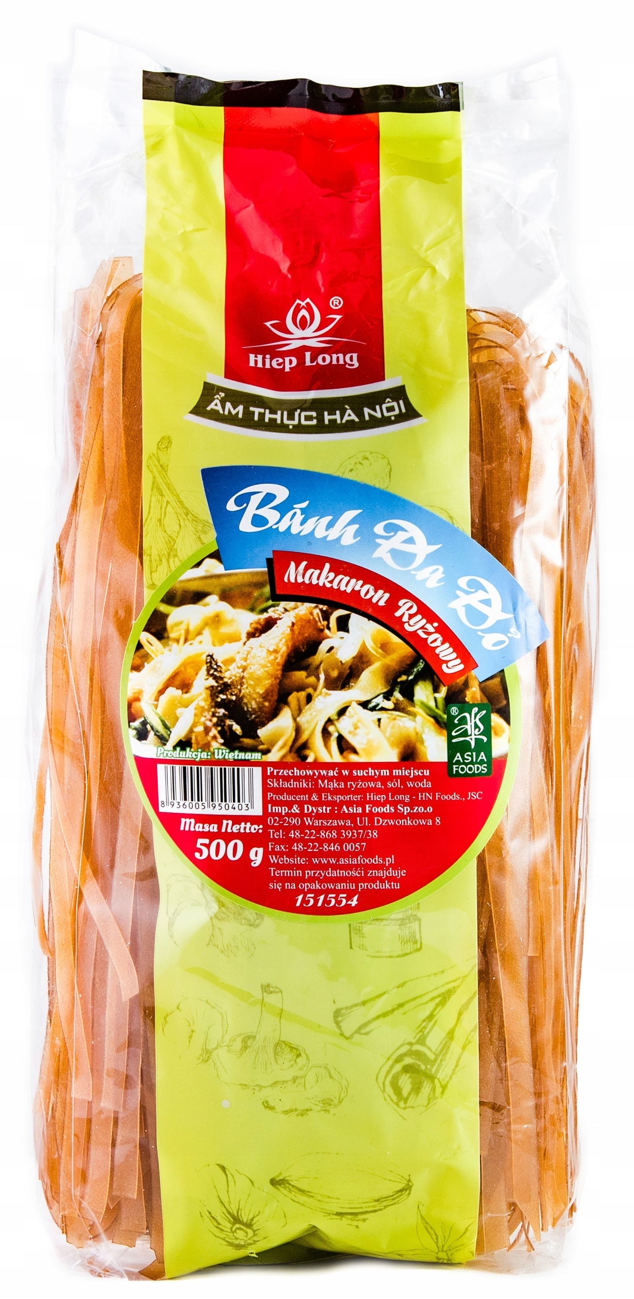 Getrocknete Reisnudeln , Reibandnudeln Hiep Long