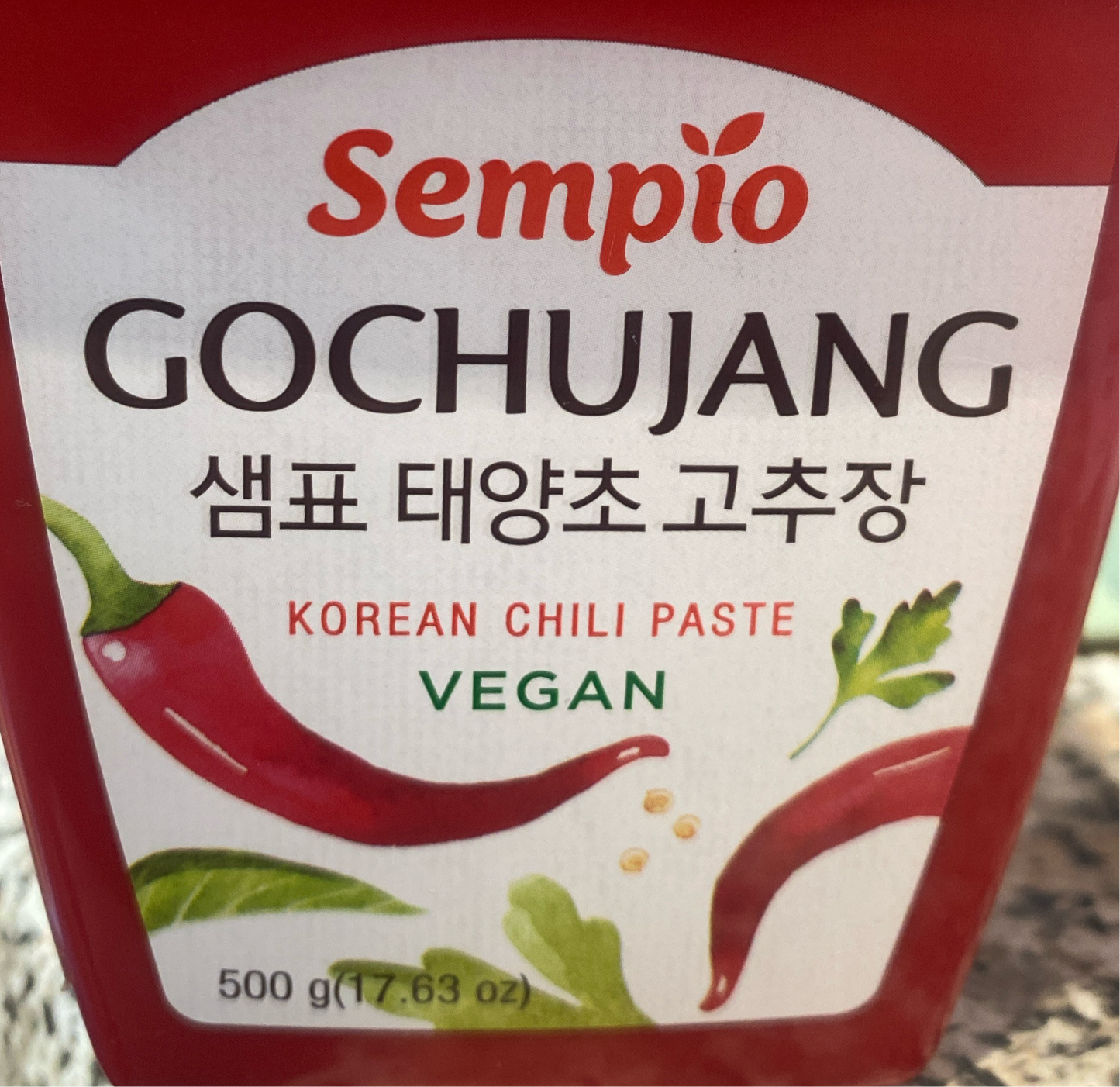 Gochujang Korean Chilli paste vegan -Sempion