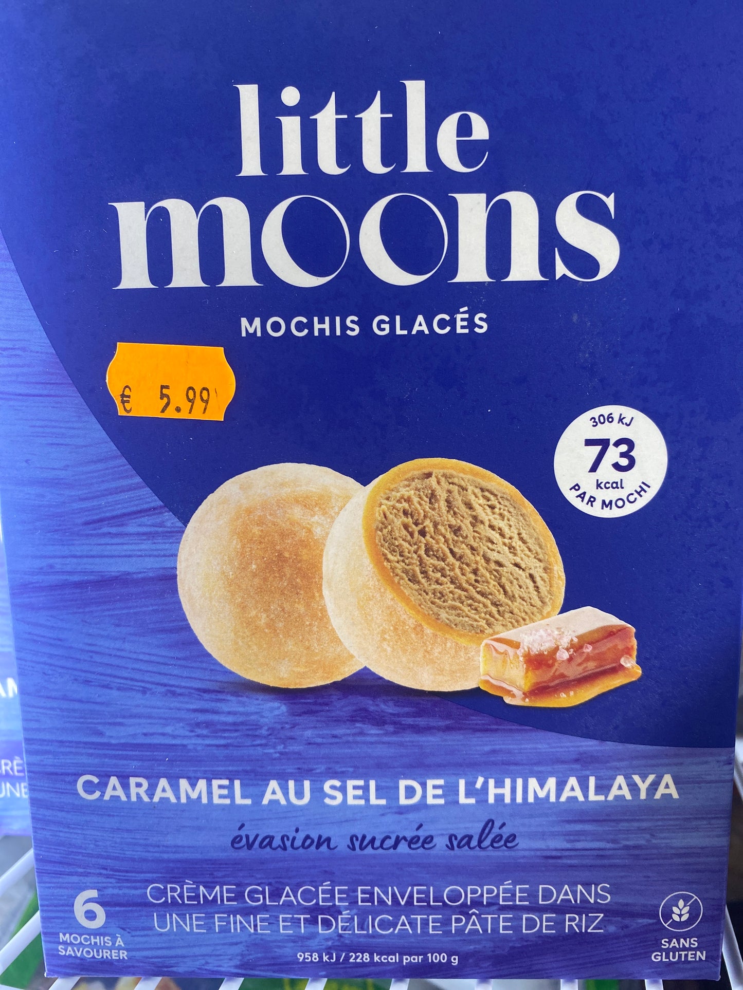 Little moons Mochi salted caramel