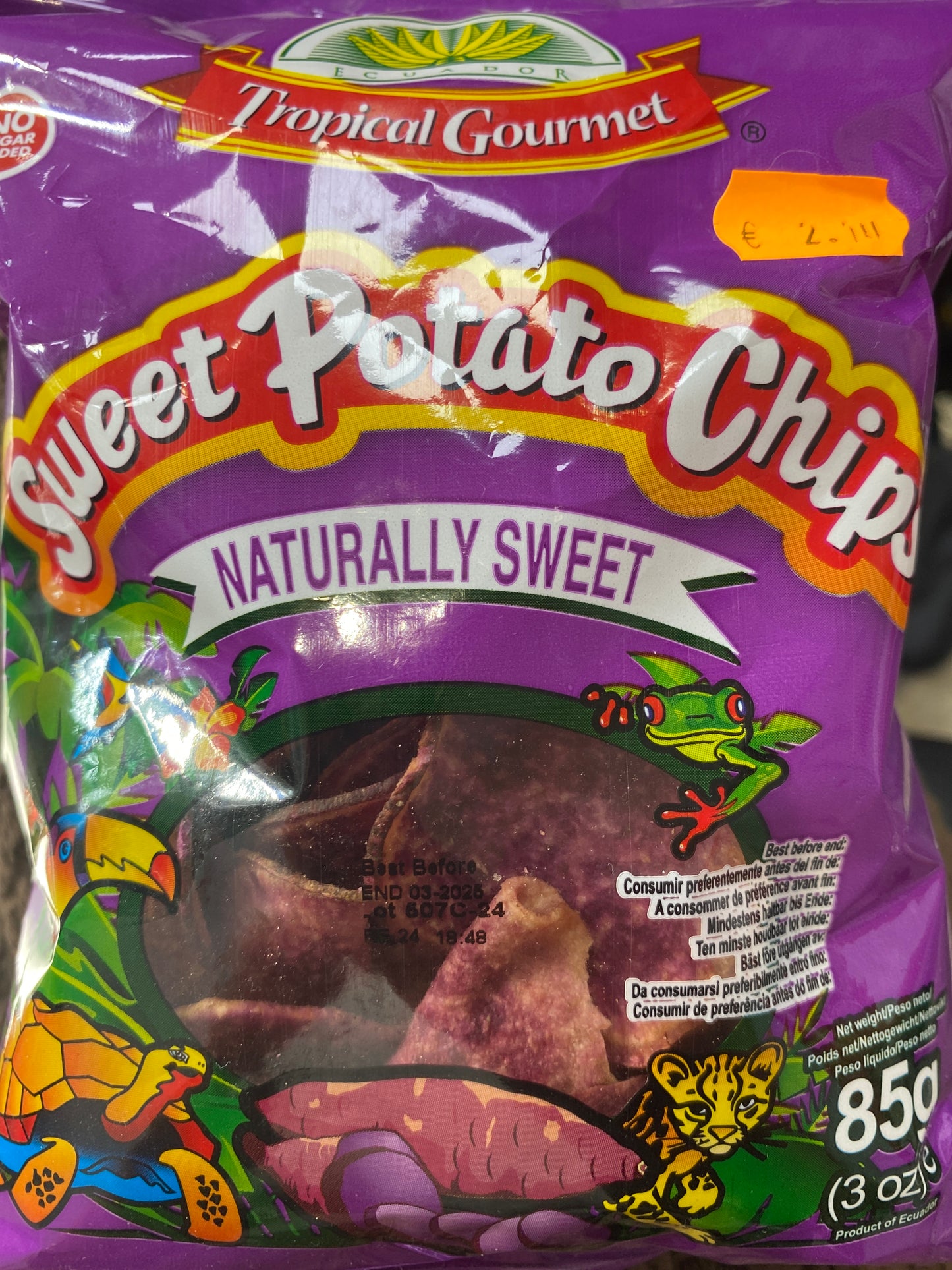 Sweet Potato Chips Tropical Gourmet