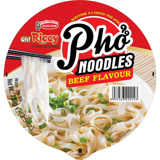 Pho Noodles Beef Flavour Acecook