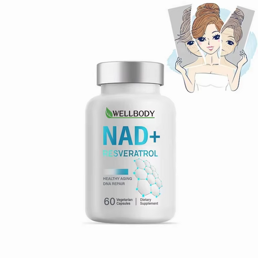 NAD+ 500 mg Kapseln | Vitamin B3 150 mg | Resveratrol 250 mg | TMG 100 mg
