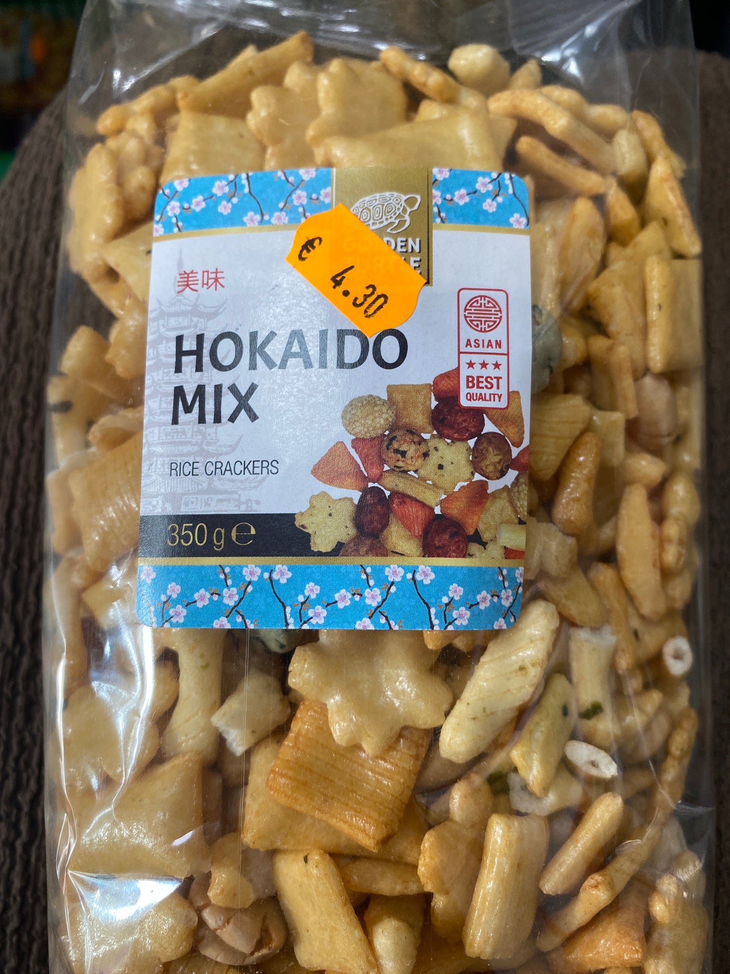 Hokaido Mix Cracker Golden turtle