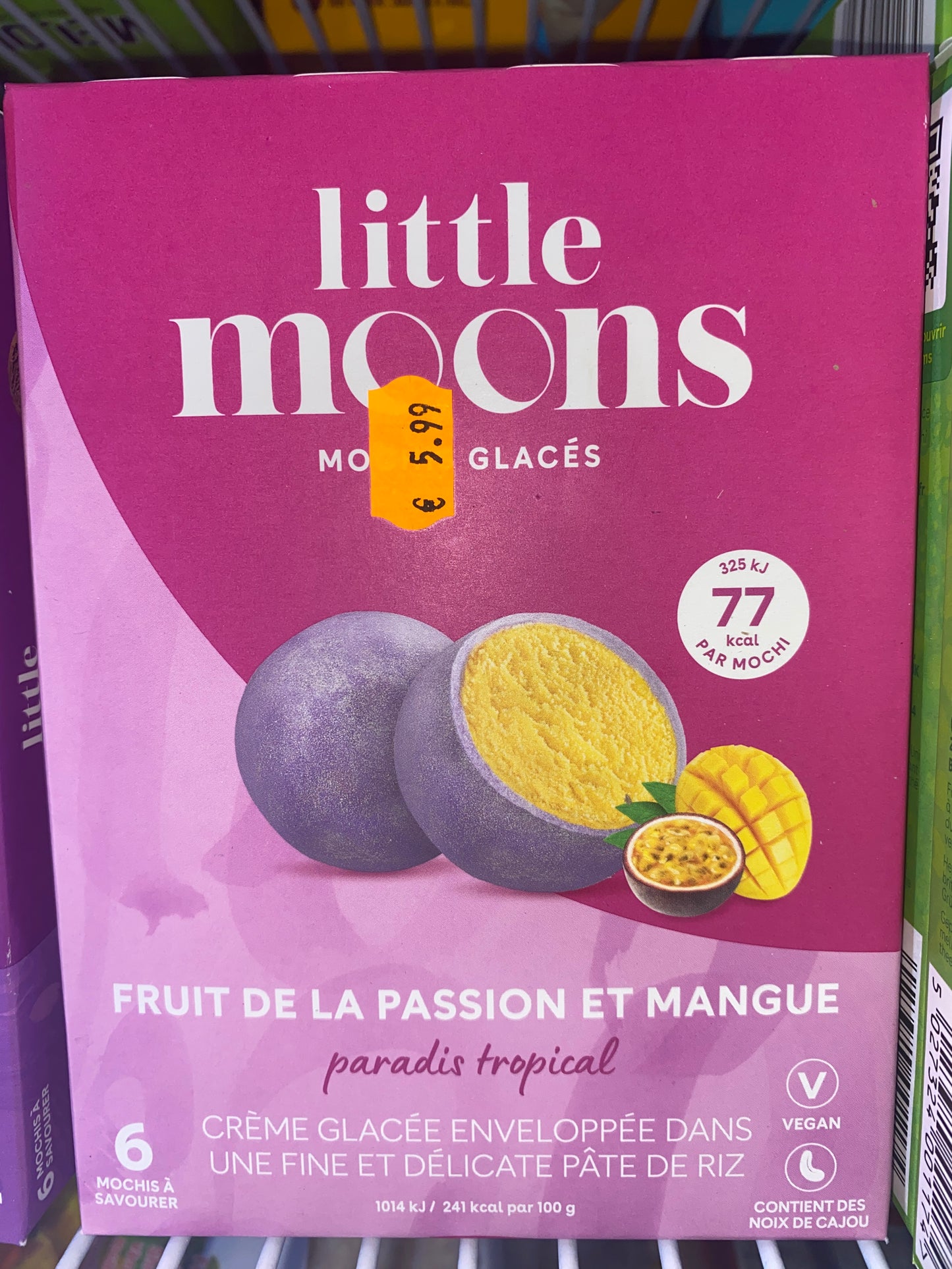 Little moons Mochi Eis  Passions Frucht