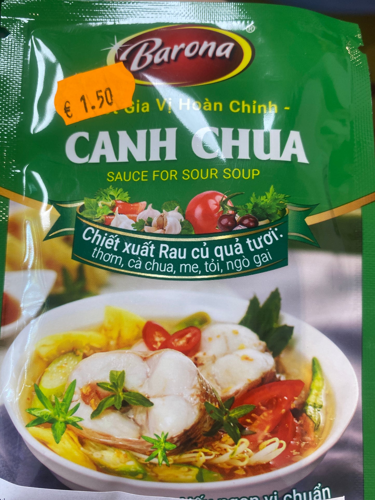 Canh Chua Sauce For Sour Soup -Barona