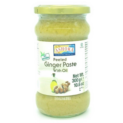 Peeled Ginger paste with oil