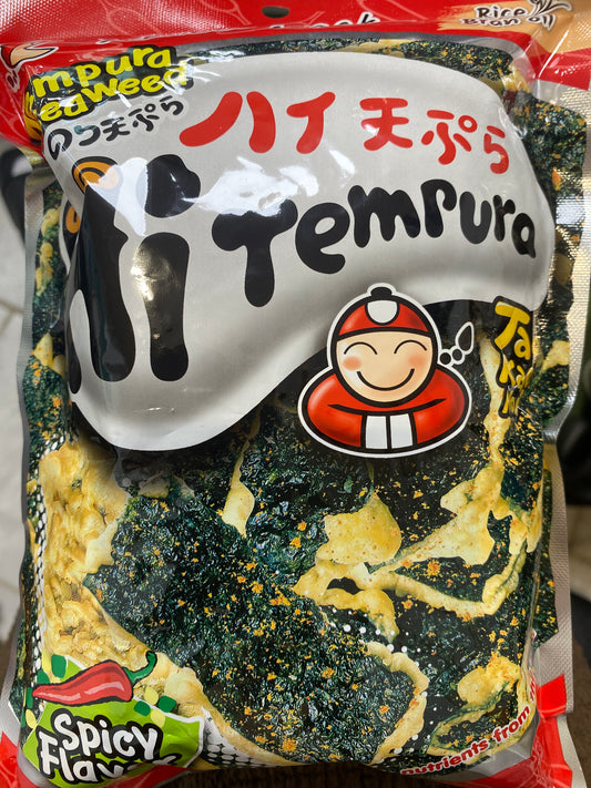 Tempura Seaweed Hitempura Spicy Flavour Taokaenoi