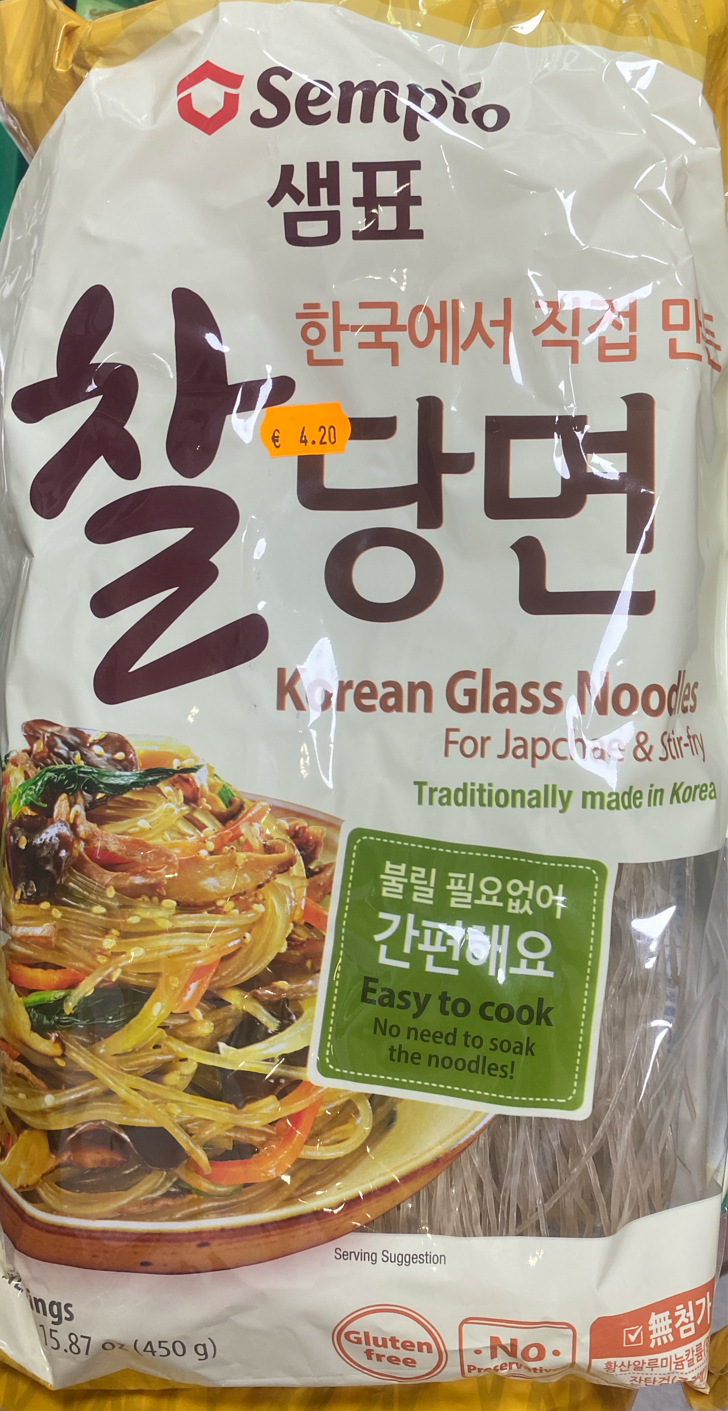 Korean Glass Noodles               Sempio