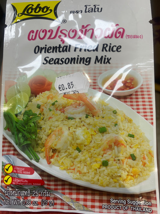 Oriental Fried Rice seasoning mix -Lobo