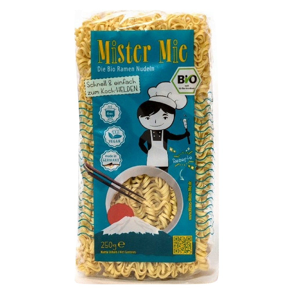 Bio Ramen Nudeln.                  Mister Mie