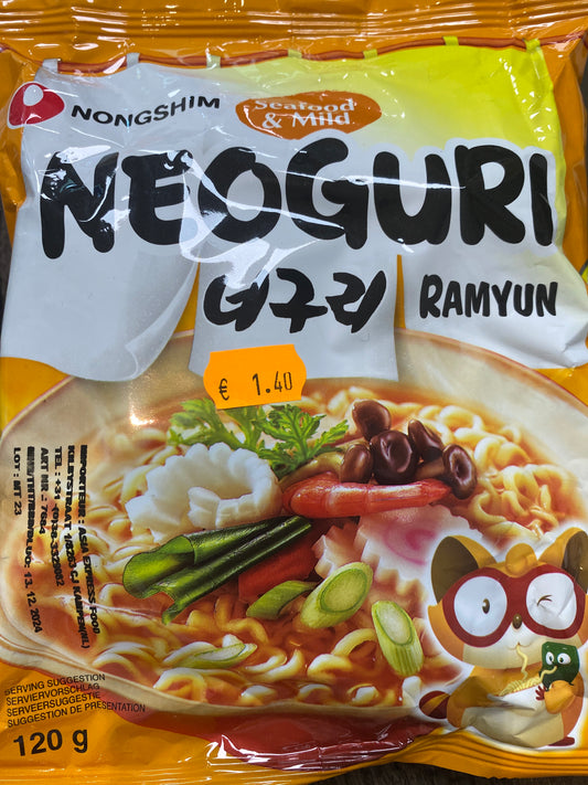 Neoguri Ramyun Seafood&Mild Nongshin