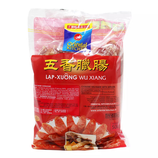 Oriental Wurst Lap Xuong Wu Xiang 500g Chinesische Würstchen